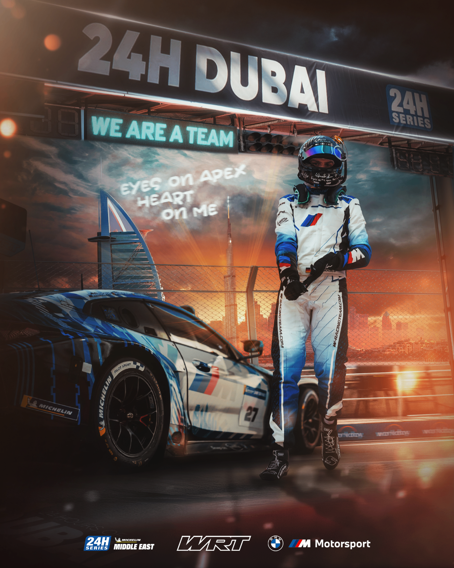 WRT 24H Dubai poster