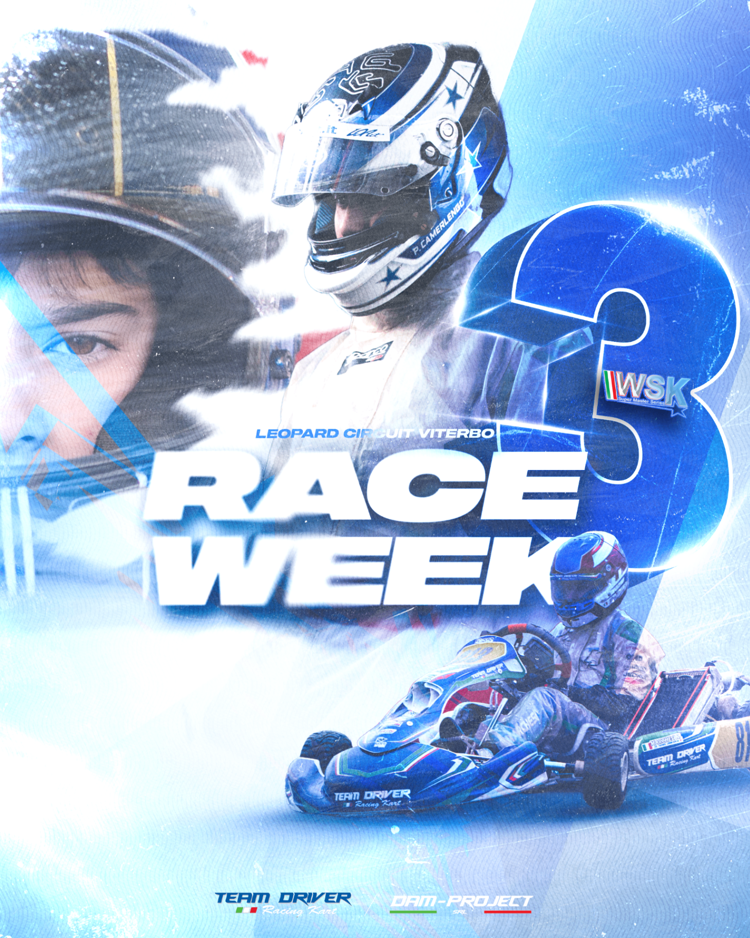 Team Driver race week poster