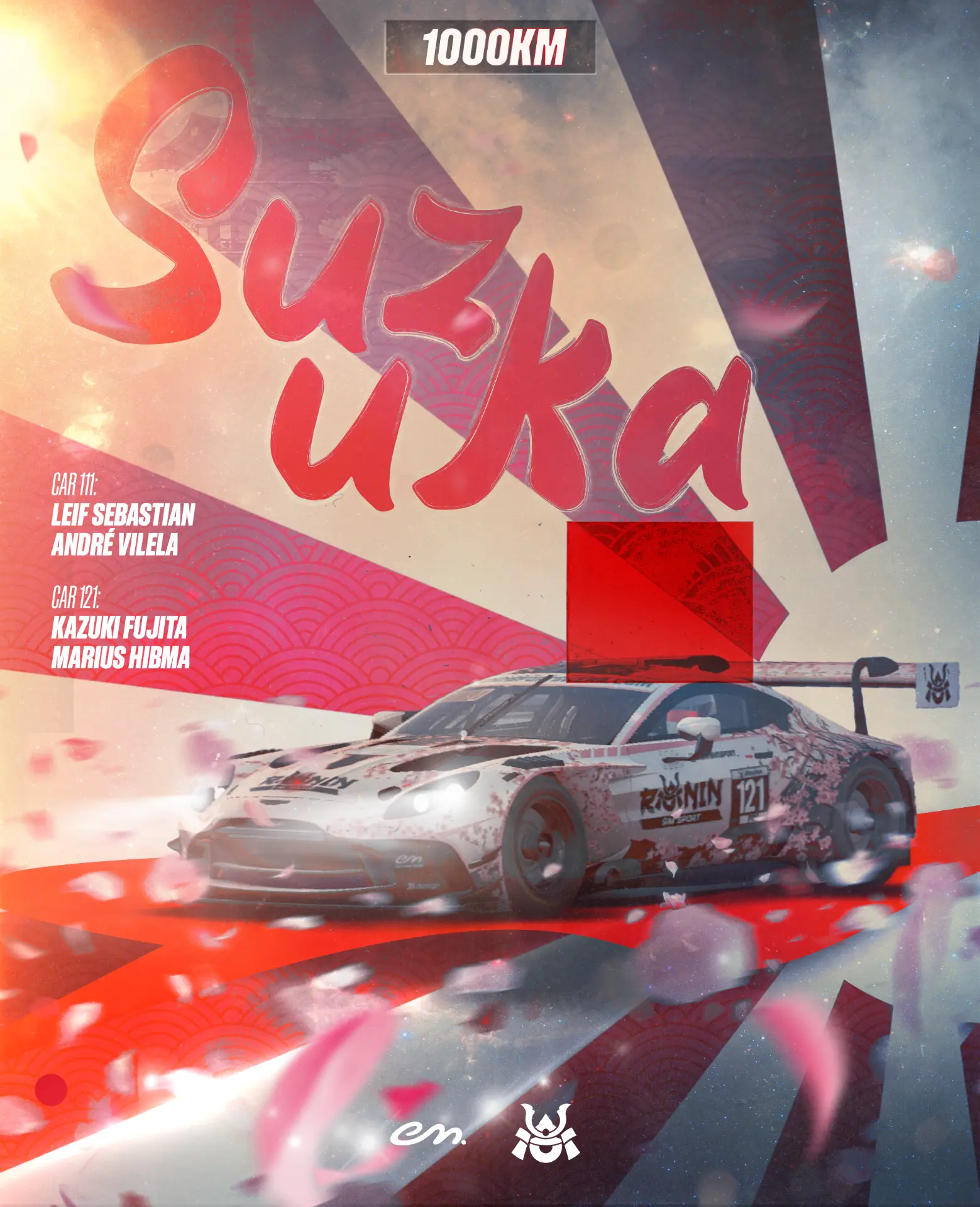 Suzuka 1000km Japan poster