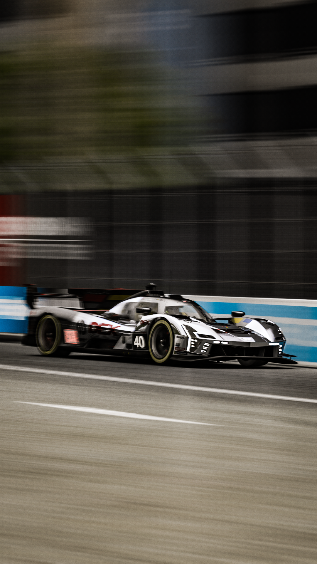 Cadillac V-Series.R #40 at speed