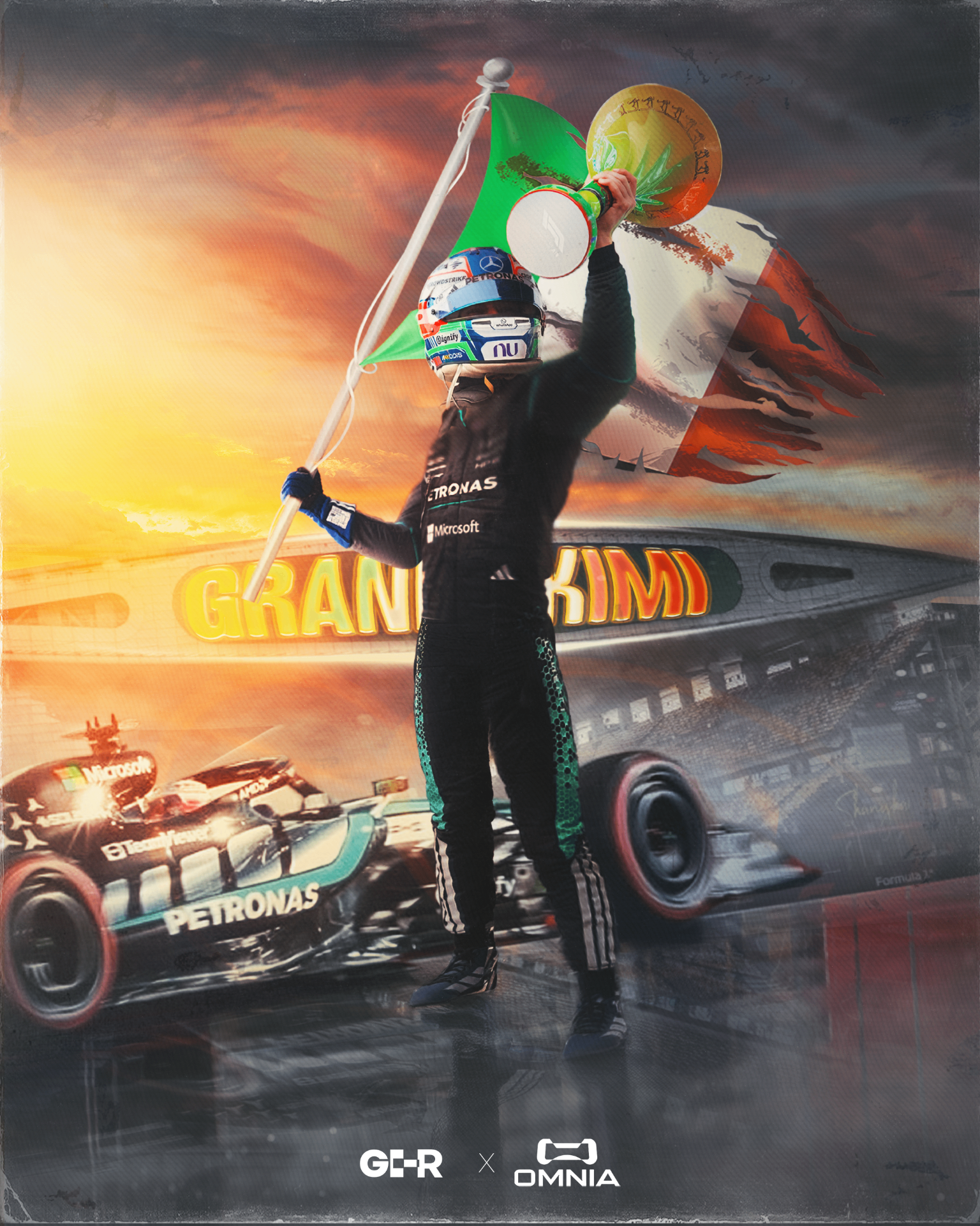 GE-R x Omnia Grand Kimi poster